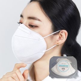 [The good] Schumion Mask (30 Pieces Large) Grade - KF94 White_Safe Filtering, Fine Dust Blocking, Virus Protection, Air Circulation, Filter Replacement_Made in Korea
